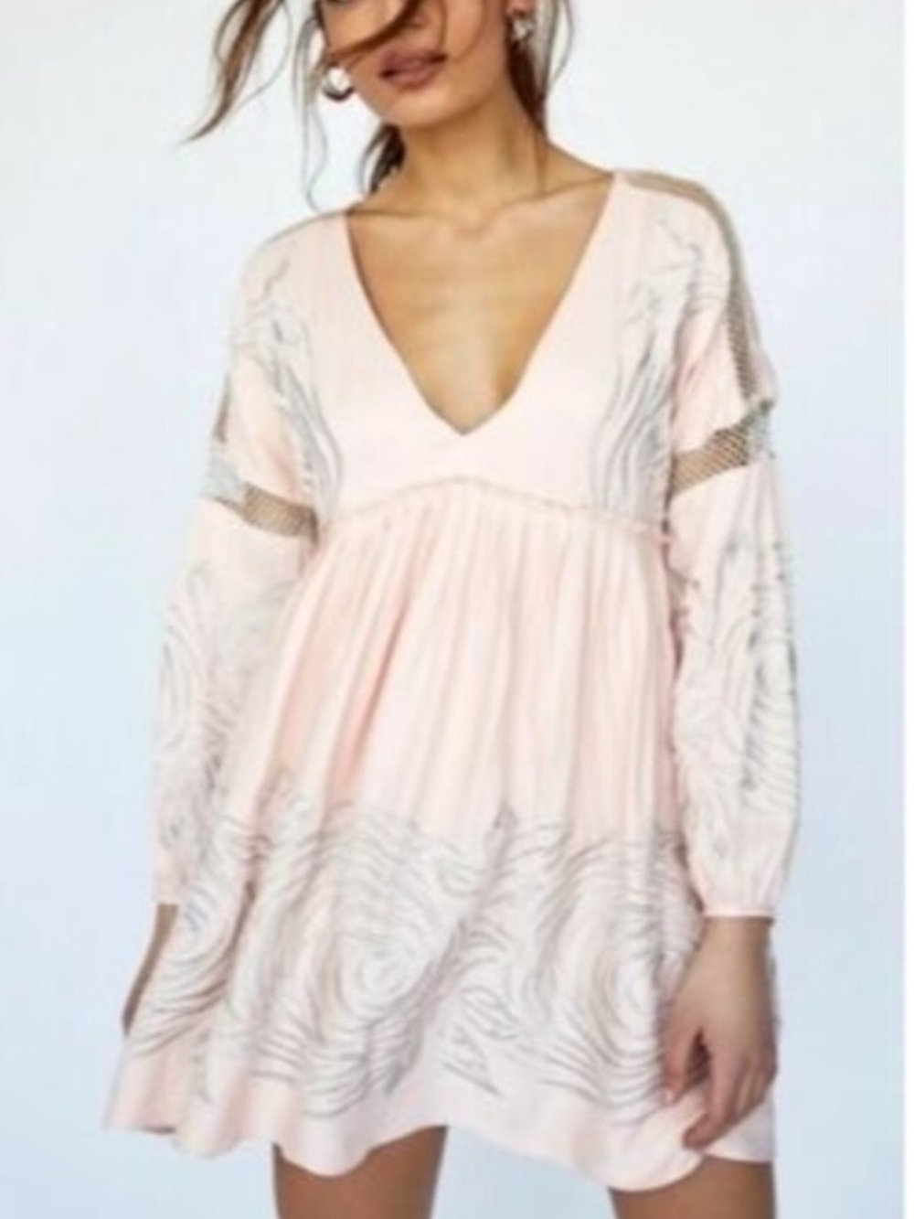 Free People Starlight mini dress size medium